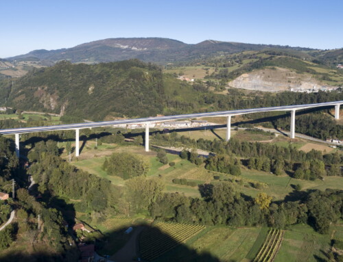 Bridge over Narcea river. Asturias. Spain.   2017.