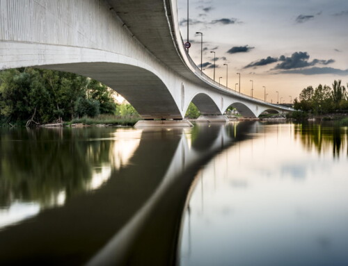 Poets bridge over the Duero river. Zamora. España. 2013.