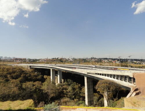 Supervía Poniente Bridge Expansion of Av. de los Poetas. México. 2012.