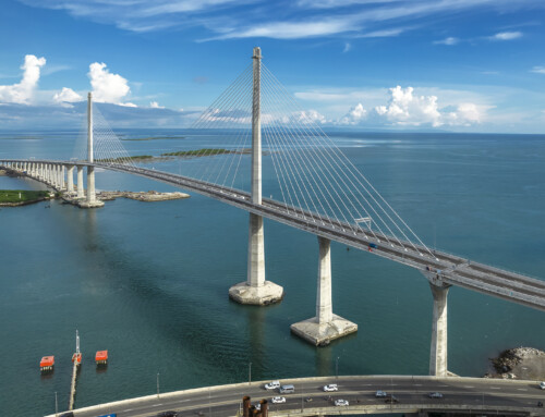 Cebu-Cordova Bridge. Philippines. 2022.
