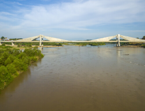 Barra Vieja Bridge over the Papagayo River. State of Guerrero. Mexico. 2016.   2016.