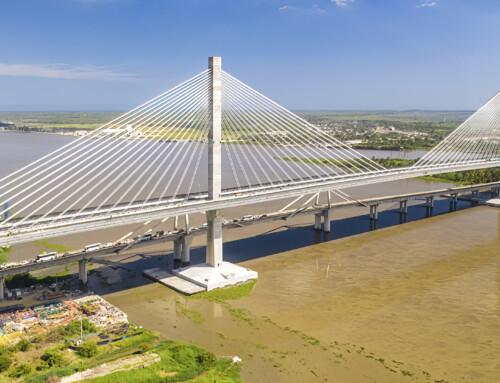 Pumarejo Bridge in Barranquilla. Colombia. 2019.  2019.