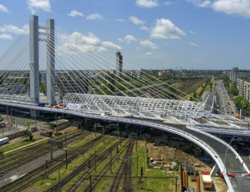 Basarab Bridge Bucharest.  Romania 2012