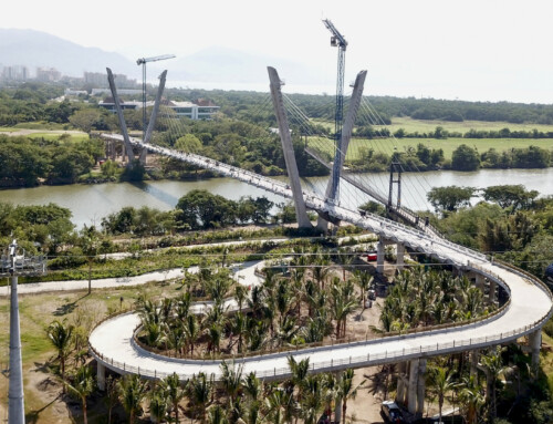 Vidanta footbridge. Nuevo Vallarta. Mexico. 2023.
