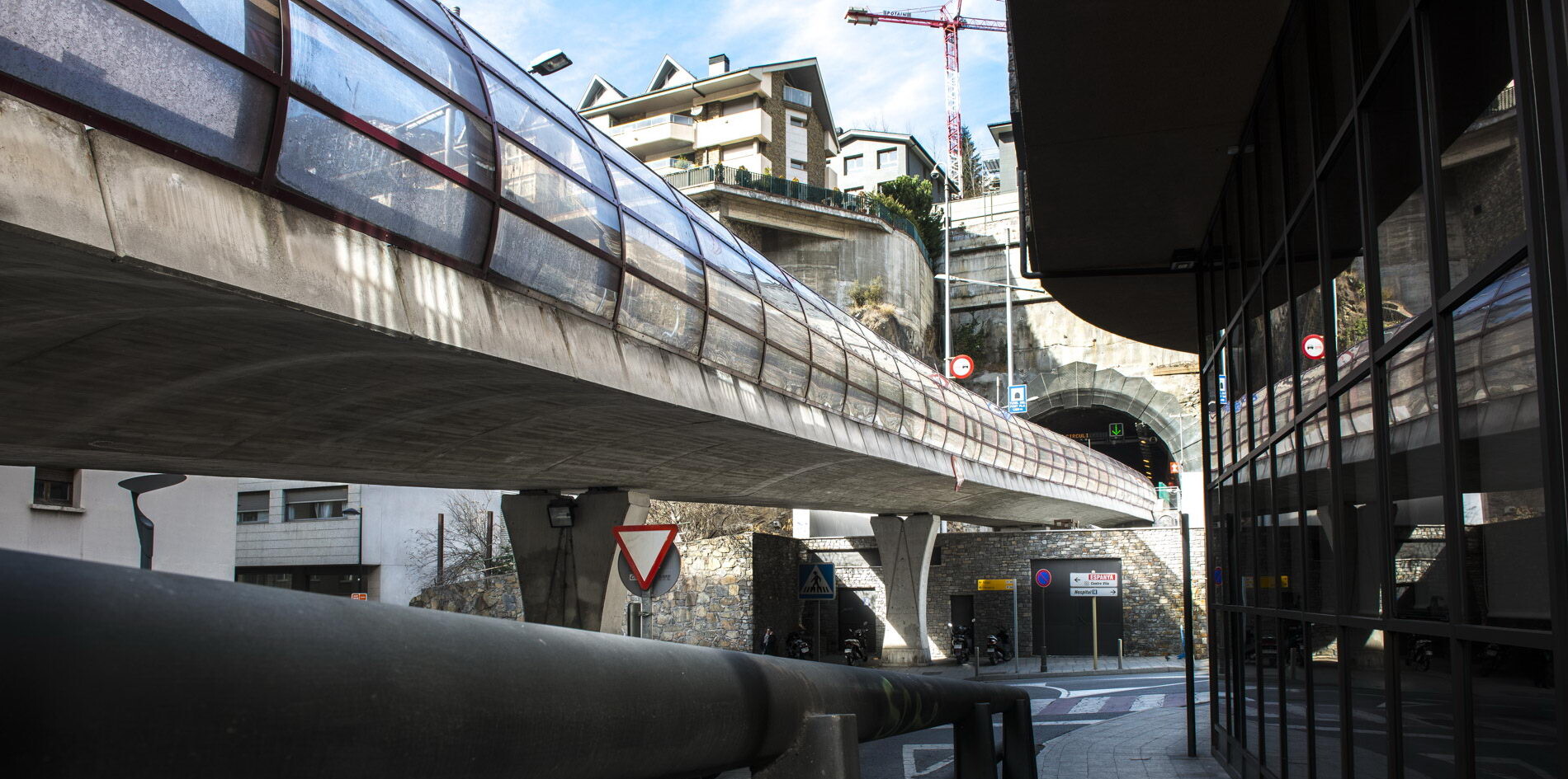 Desdoblament CG3 d’Escaldes Engordany entre el carrer J Viladomat i L’Avinguda Pessebre. Andorra. 2010.