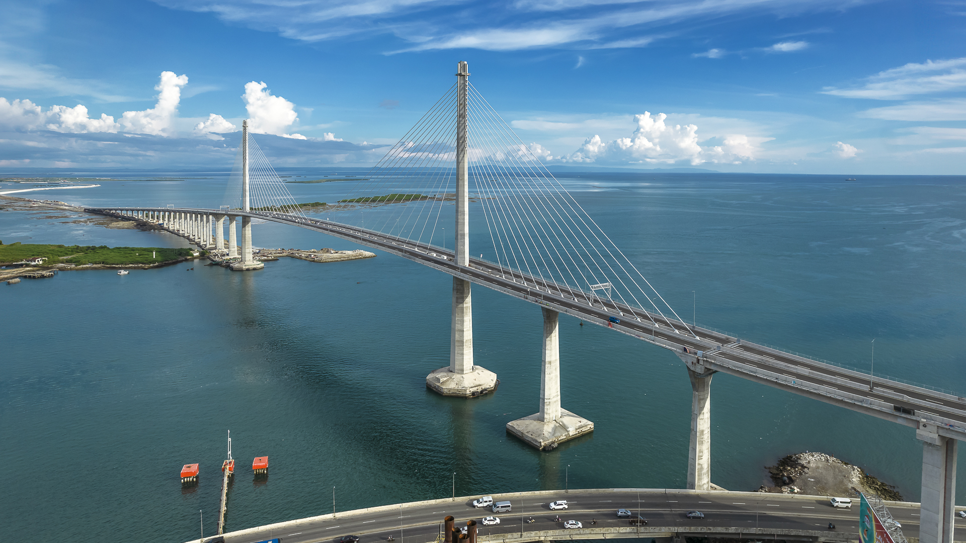 Puente de Cebú-Cordova. Filipinas. 2022.