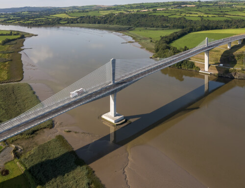 El puente Rose Fitzgerald Kennedy en New Ross obtiene el premio al mejor puente de carretera de la “Institution of Structural Enginners” británica.
