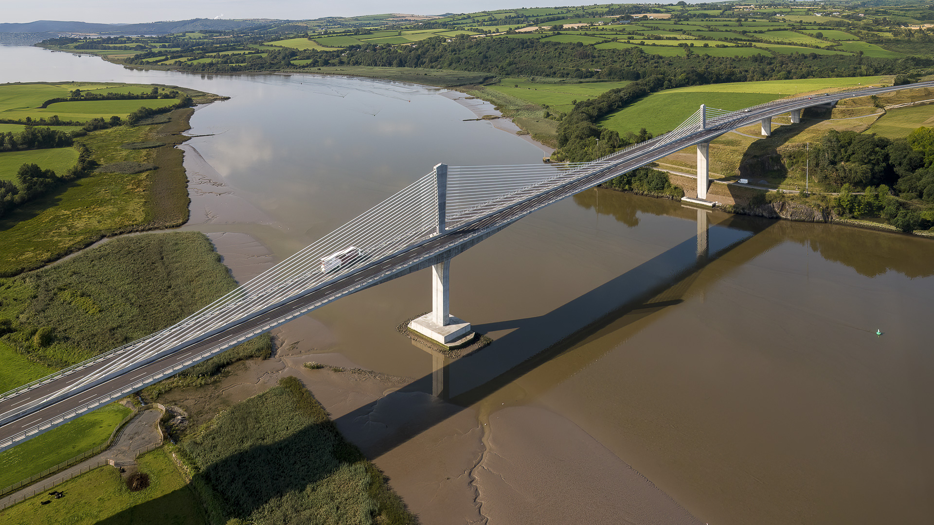El puente Rose Fitzgerald Kennedy en New Ross obtiene el premio al mejor puente de carretera de la “Institution of Structural Enginners” británica.